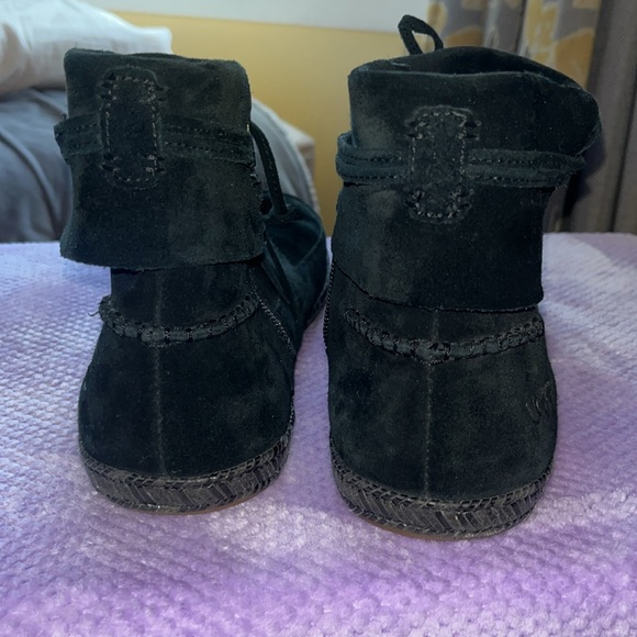 UGG Black Ankle Boots - Picture 3 of 8